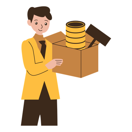 Distribution of donations  Illustration