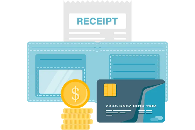 Divers modes de paiement  Illustration