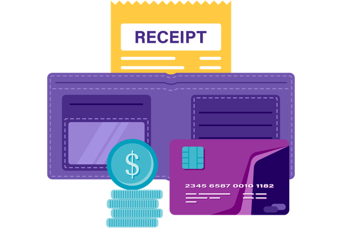 Divers modes de paiement  Illustration