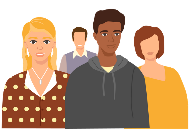 Diversität  Illustration