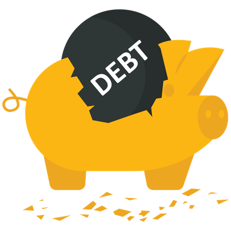 Dívida empresarial  Ilustração