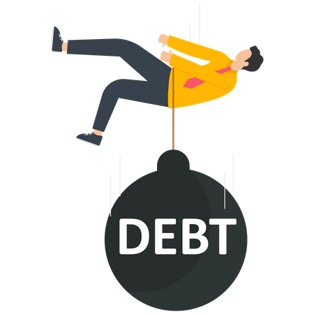 Dívida empresarial  Ilustração