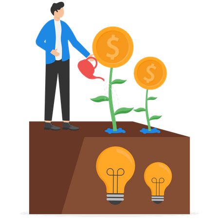 Dividend Investment  Illustration