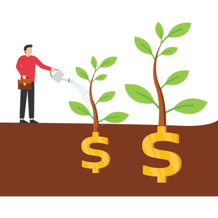 Dividend Investment  Illustration