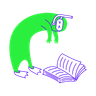 illustrations for diving