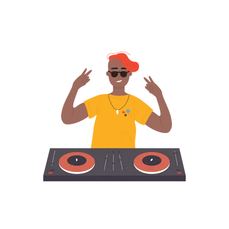 Dj Deck  Illustration