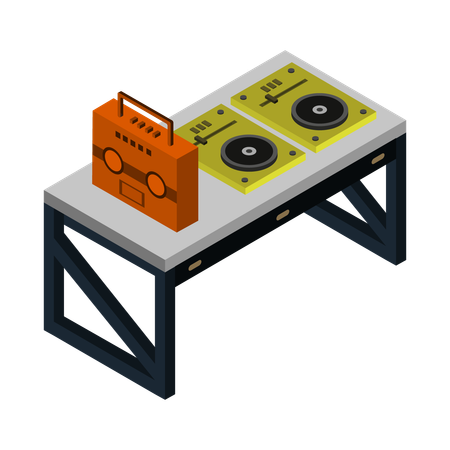 Configuration du DJ  Illustration