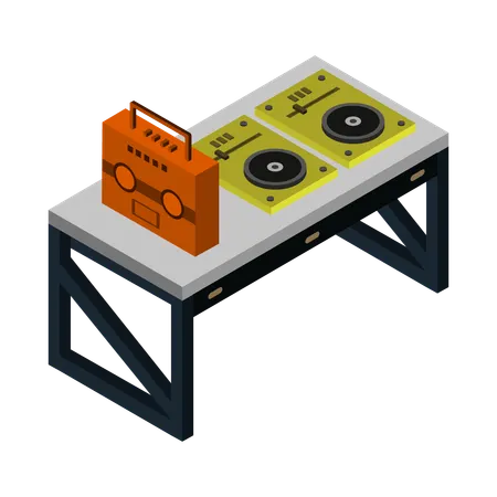 Configuration du DJ  Illustration