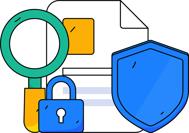 DMCA-Schutzdokument  Illustration