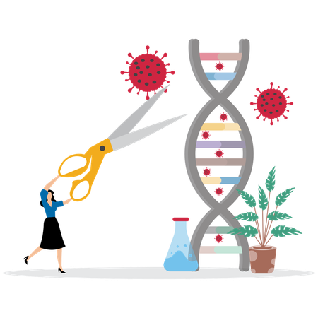 DNA Editing Tools  Illustration