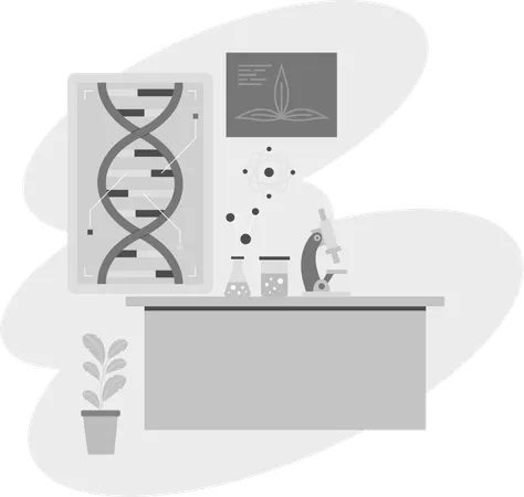 DNA-Labor  Illustration