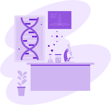 DNA-Labor  Illustration