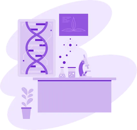 DNA-Labor  Illustration