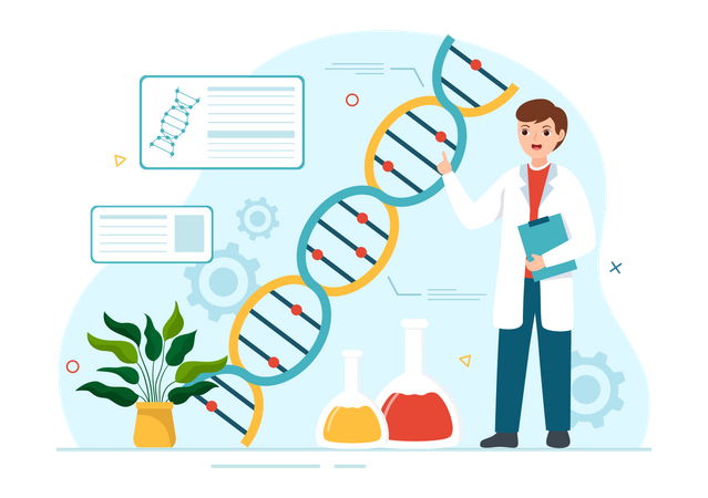 DNA modification engineering  Illustration