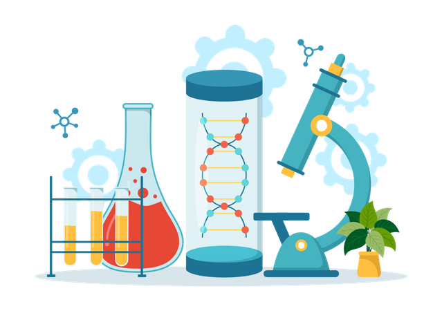 DNA modifications equipments  Illustration