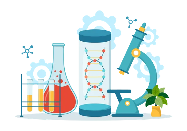 DNA modifications equipments  Illustration