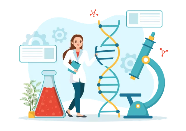 DNA-Modifikation  Illustration