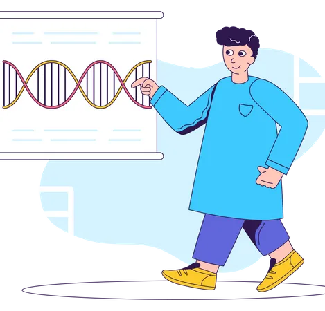 DNA Research  Illustration