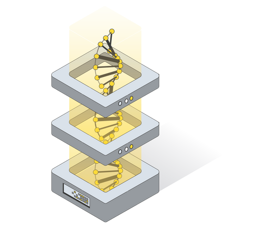 Dna Research  Illustration