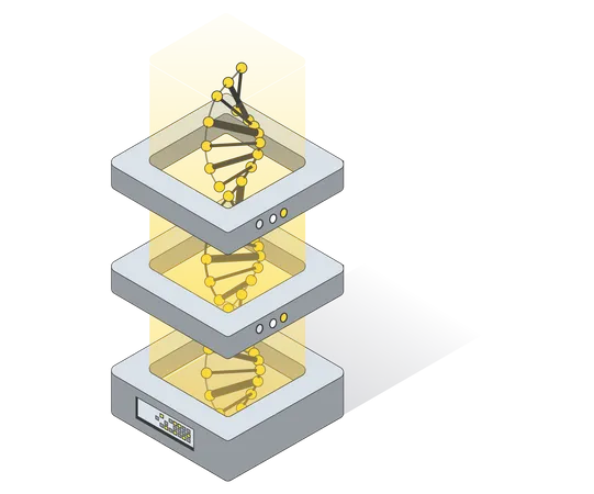 Dna Research  Illustration