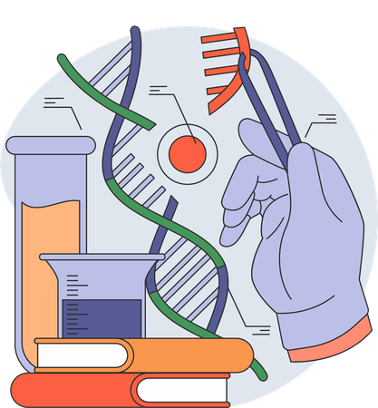 DNA Test  Illustration