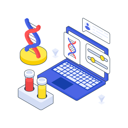 DNA Test  Illustration