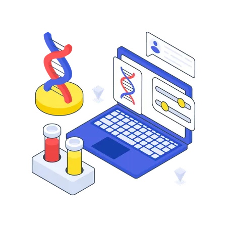 DNA Test  Illustration