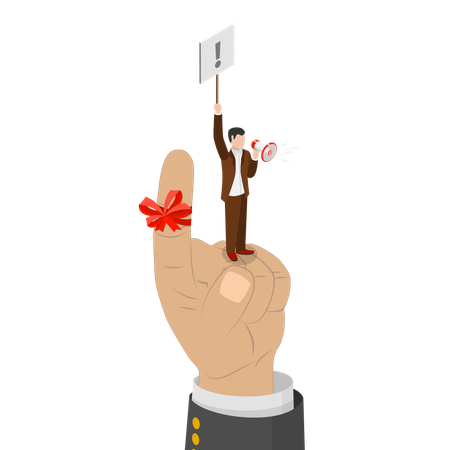 Do not Forget Important Task  Illustration