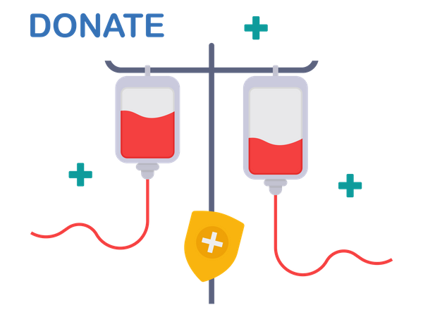 DOE sangue  Ilustração