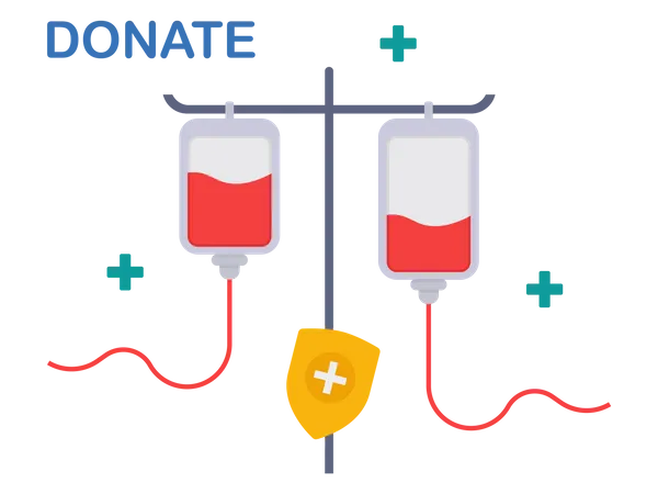 DOE sangue  Ilustração