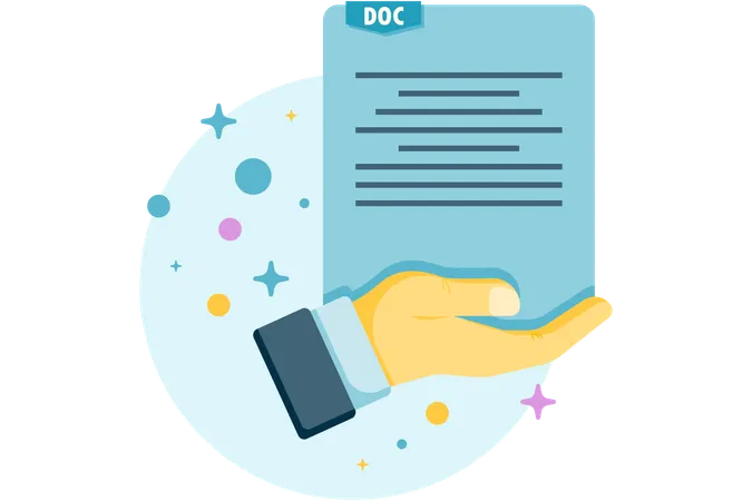 Doc Document  Illustration