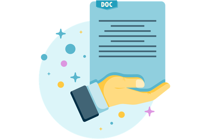 Doc Document  Illustration