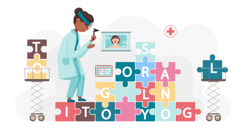 Docteur en otologie  Illustration