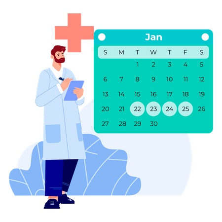 Doctor Appointment Illustration