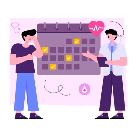 Doctor Appointment  Illustration