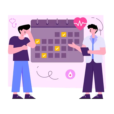 Doctor Appointment  Illustration