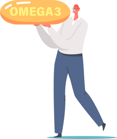Doctor giving medicine  Illustration