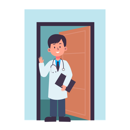 Doctor Leave Room  イラスト