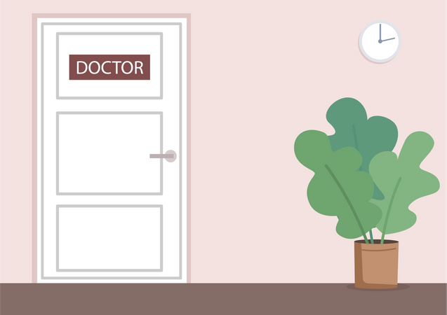 Doctor office  イラスト