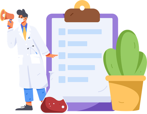 Doctor prescription  Illustration