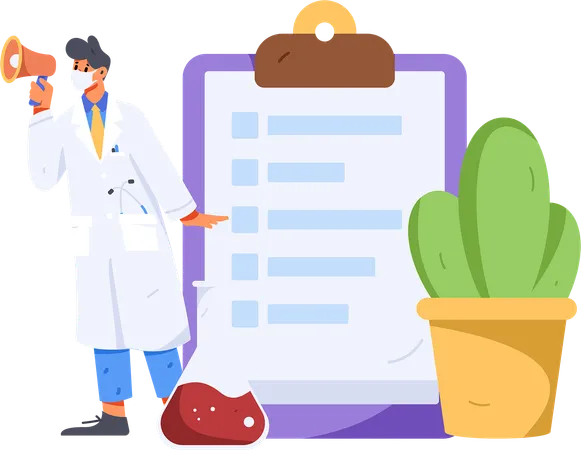 Doctor prescription  Illustration