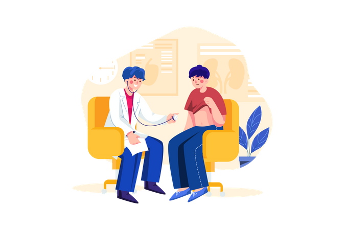 Doctor's appointment Illustration