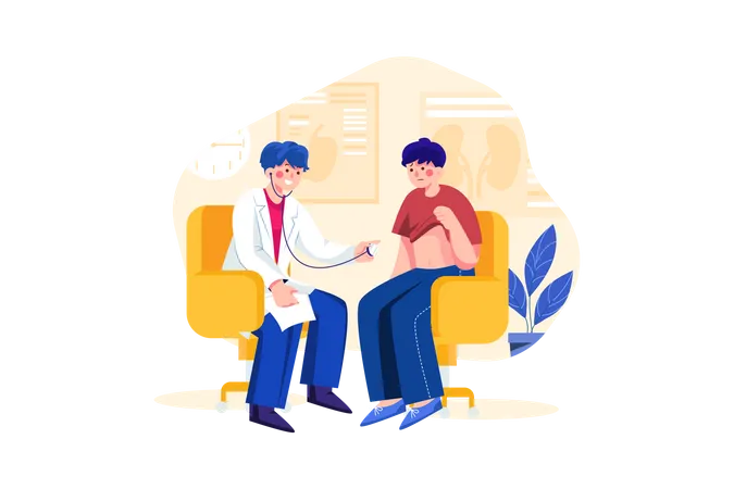 Doctor's appointment Illustration