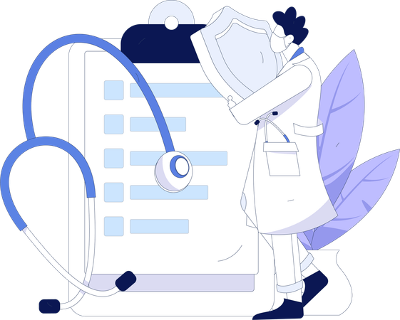 Doctors Prescription  Illustration