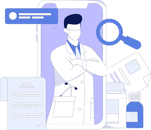 Doctors Prescription  Illustration