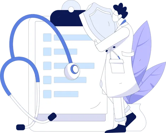 Doctors Prescription  Illustration