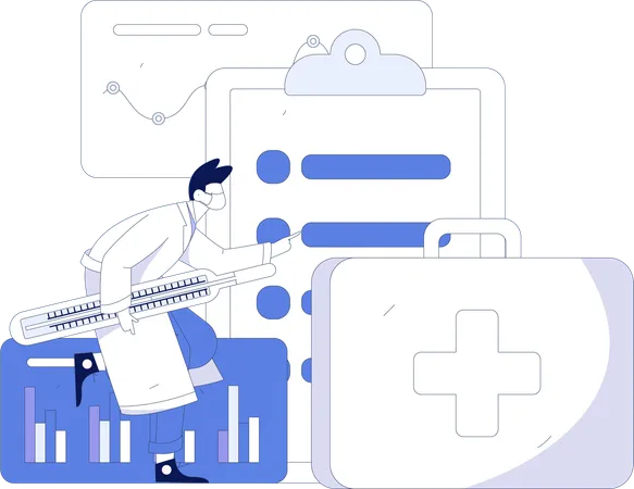 Doctors Prescription  Illustration