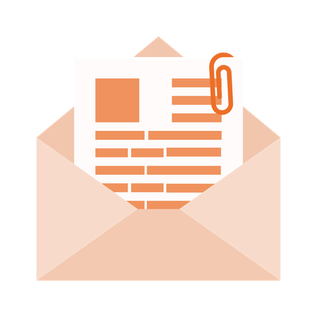 Document Attachment Illustration