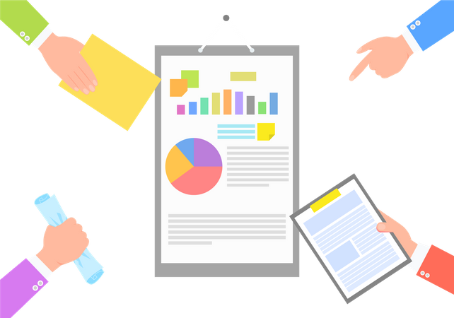 Document contenant des informations statistiques  Illustration