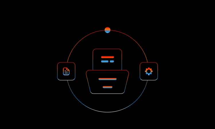 Document Management  Illustration